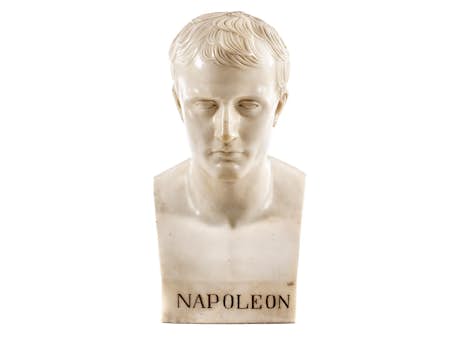 Marmorbüste des französischen Kaisers Napoleon I